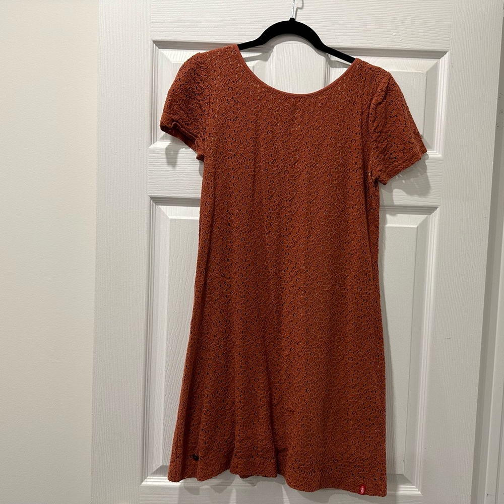 Esprit Orange summer dress in size Small